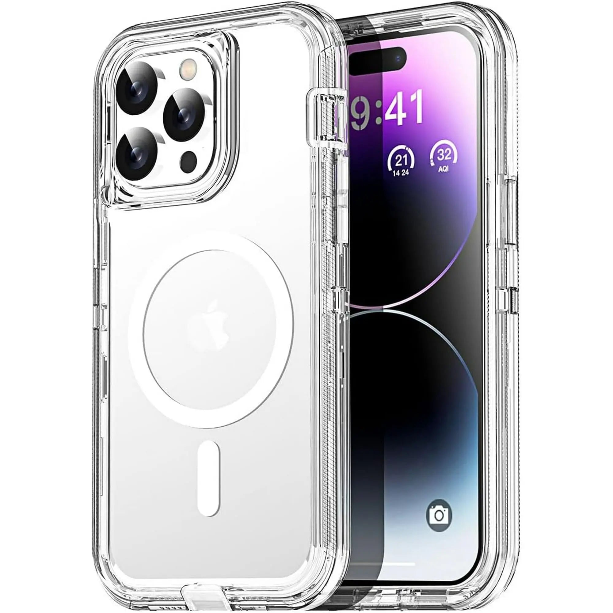 i14 Pro Max MS Clear Heavy Duty