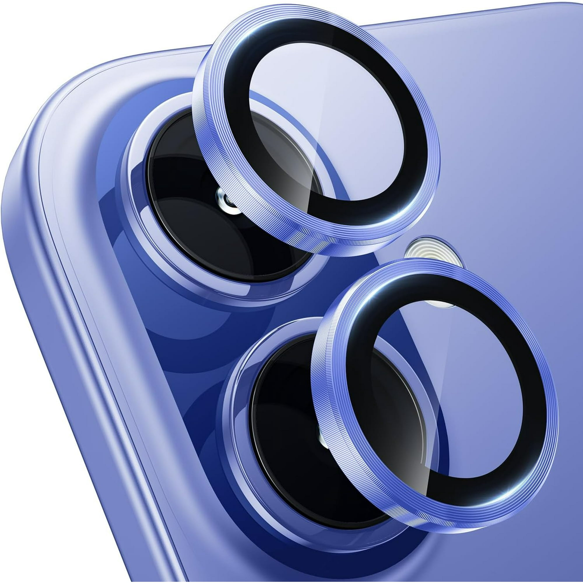 Entronix Camera Lens Protector Compatible with iPhone 16/16 Plus - Luxury Metal