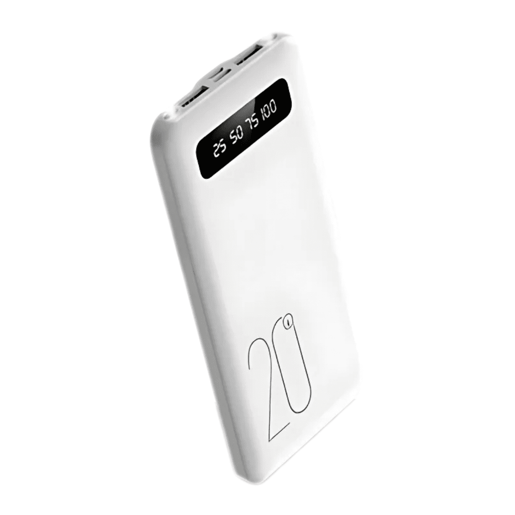 Power Bank - 20000 mah White