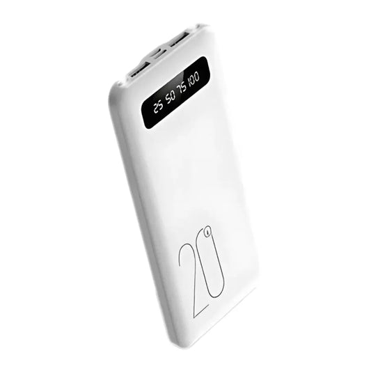 Power Bank - 20000 mah White