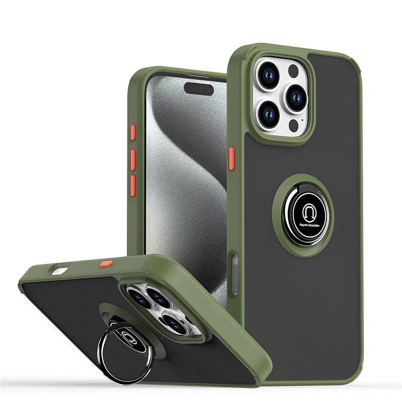 Entronix Case Compatible with iPhone 14 Pro - Matte Gripstand