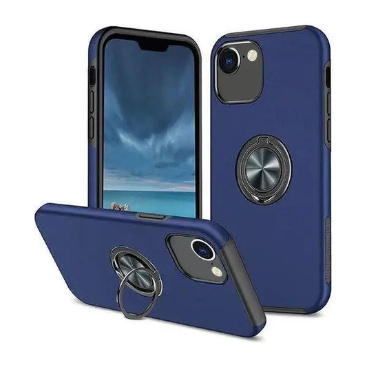 Entronix Case Compatible with iPhone 16E - 360º Circular Ring Gripstand - Entronix