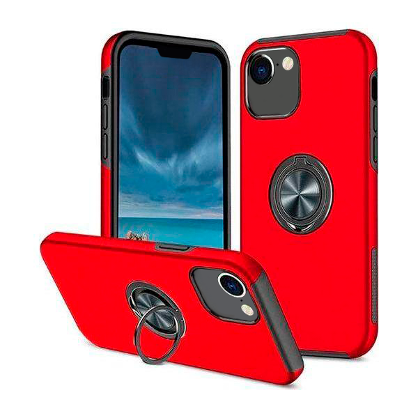Entronix Case Compatible with iPhone 16E - 360º Circular Ring Gripstand - Entronix