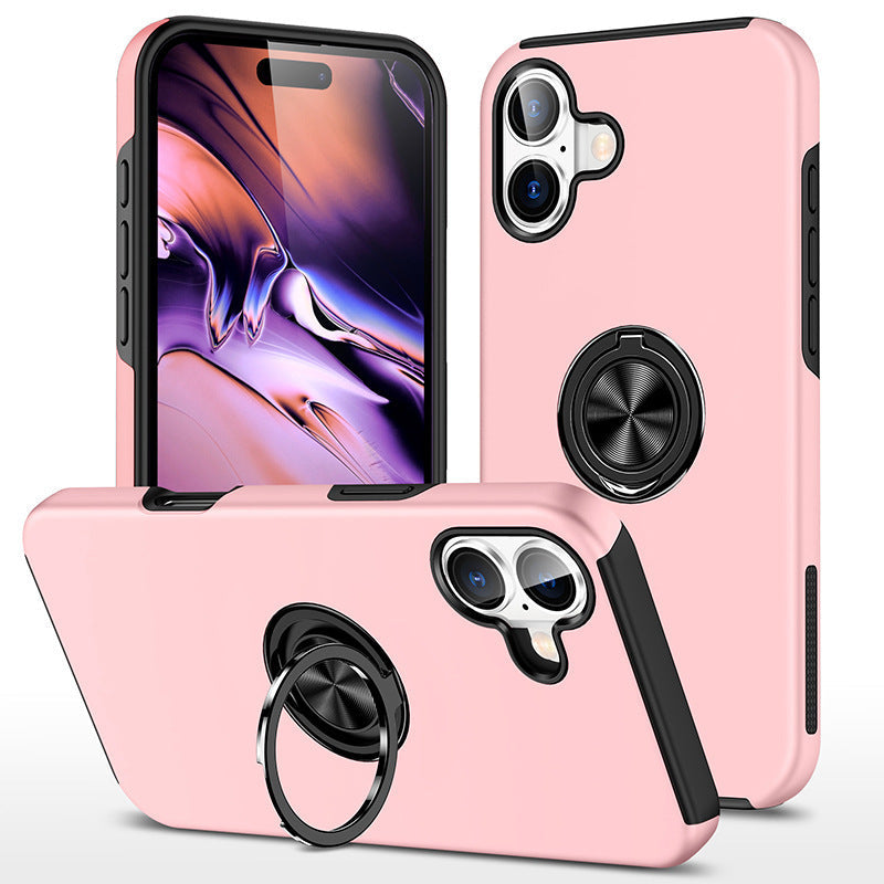 Entronix Apple iPhone 16 Plus Case - 360º Circular Ring Holder, - Entro Retail