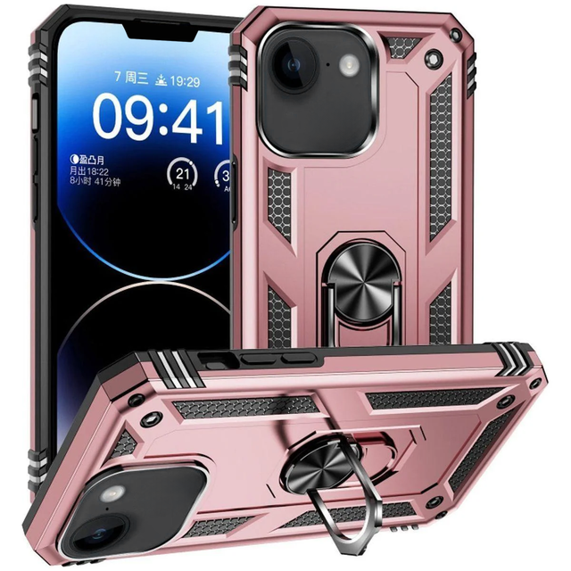 Entronix Case Compatible with iPhone 16E - Dual-Layer Guard Gripstand