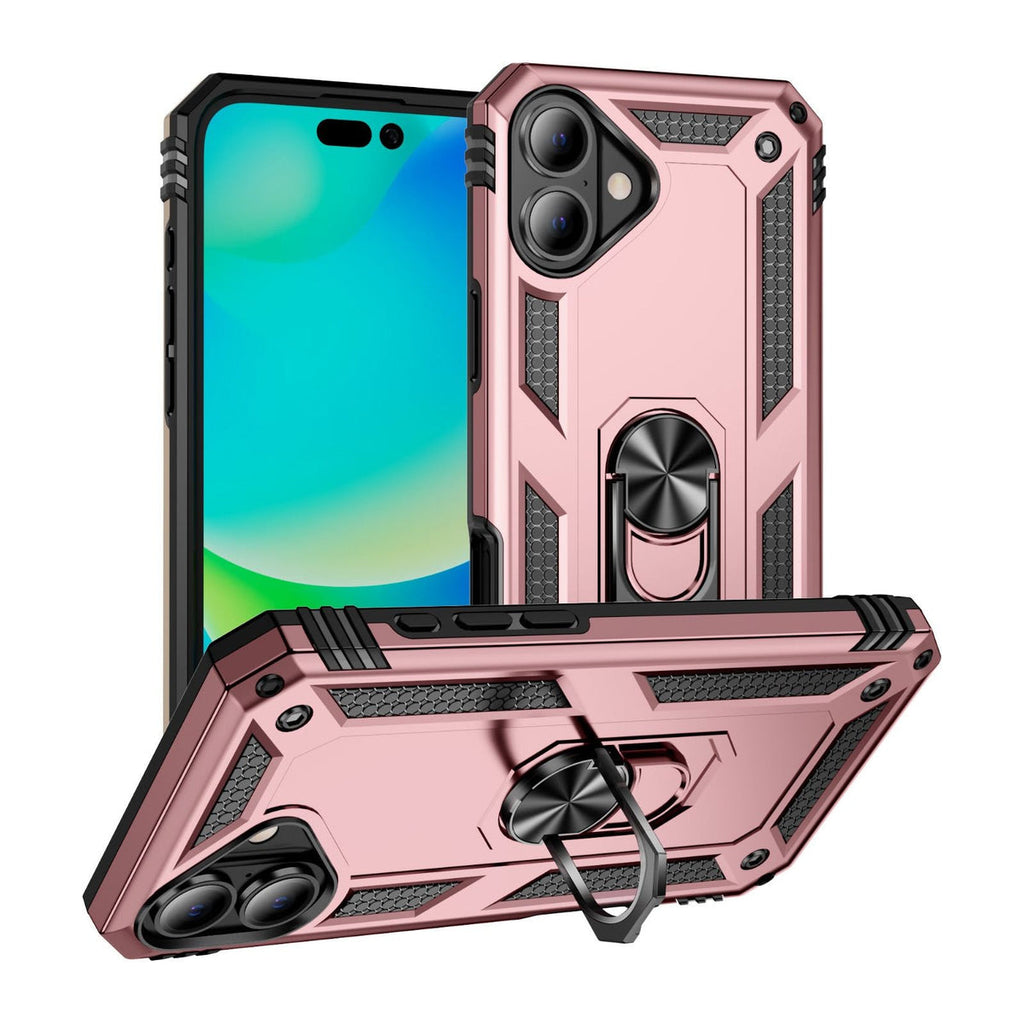 Entronix Apple iPhone 16 Plus Case - Guard Ring Holder, Dual Layer Protection - Entro Retail