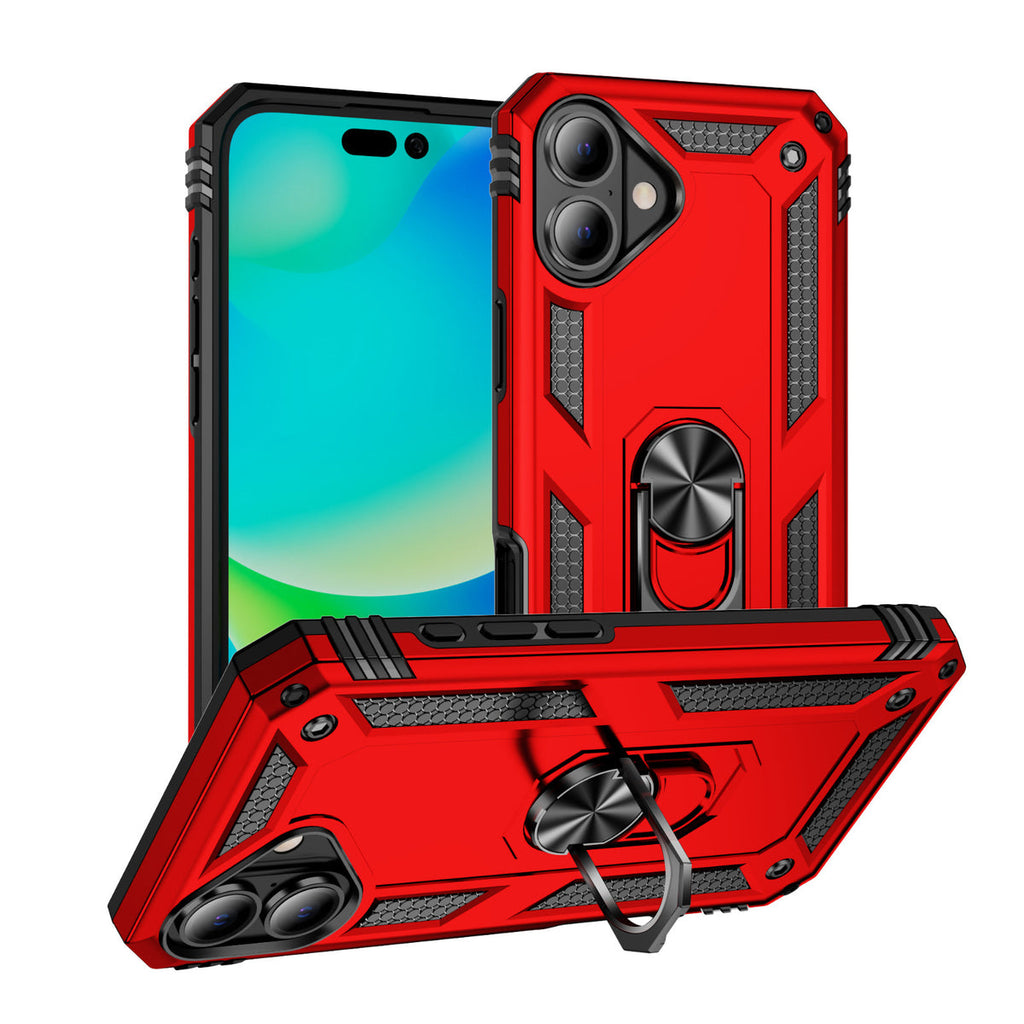 Entronix Apple iPhone 16 Plus Case - Guard Ring Holder, Dual Layer Protection - Entro Retail