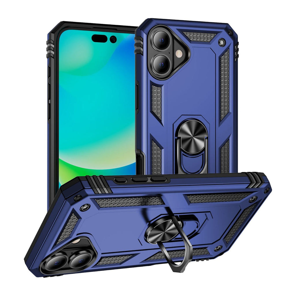 Entronix Apple iPhone 16 Plus Case - Guard Ring Holder, Dual Layer Protection - Entro Retail