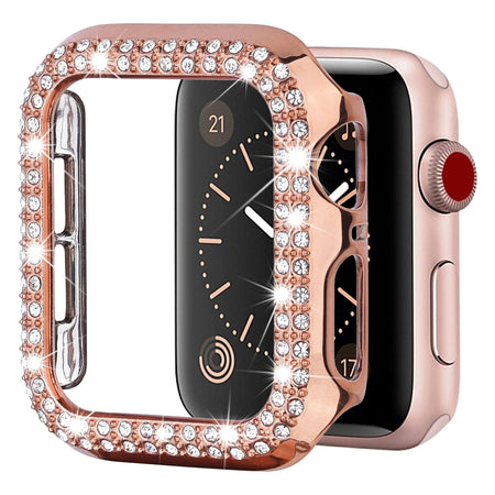 Diamond Apple Watch Case - 44mm - Rose Gold