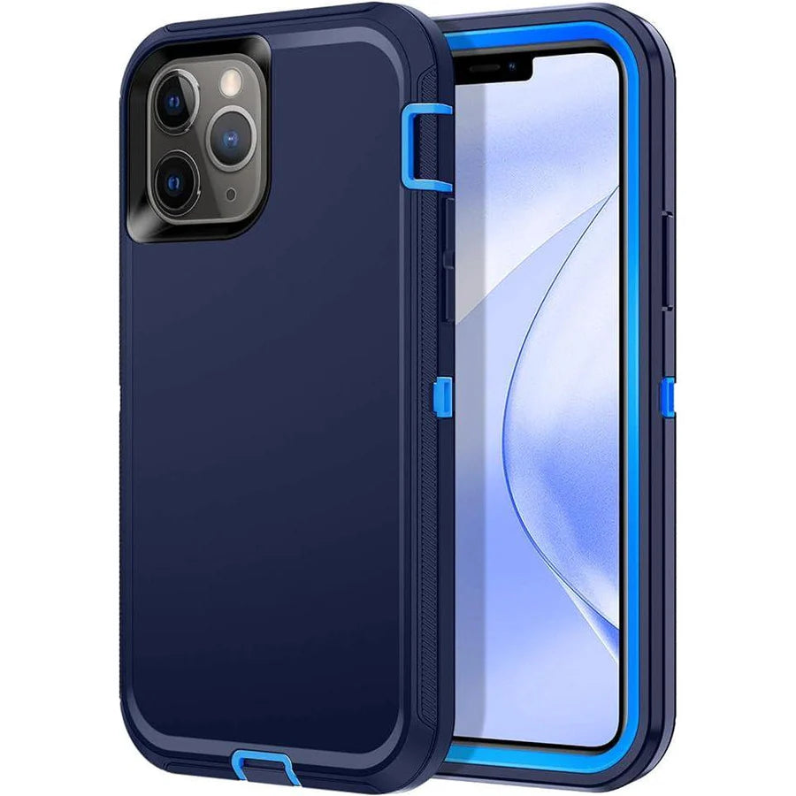 Entronix Heavy Duty Case for Apple iPhone 11 Pro Max - Triple Layer Bumper Cover, Protective Smartphone Accessories - Entronix