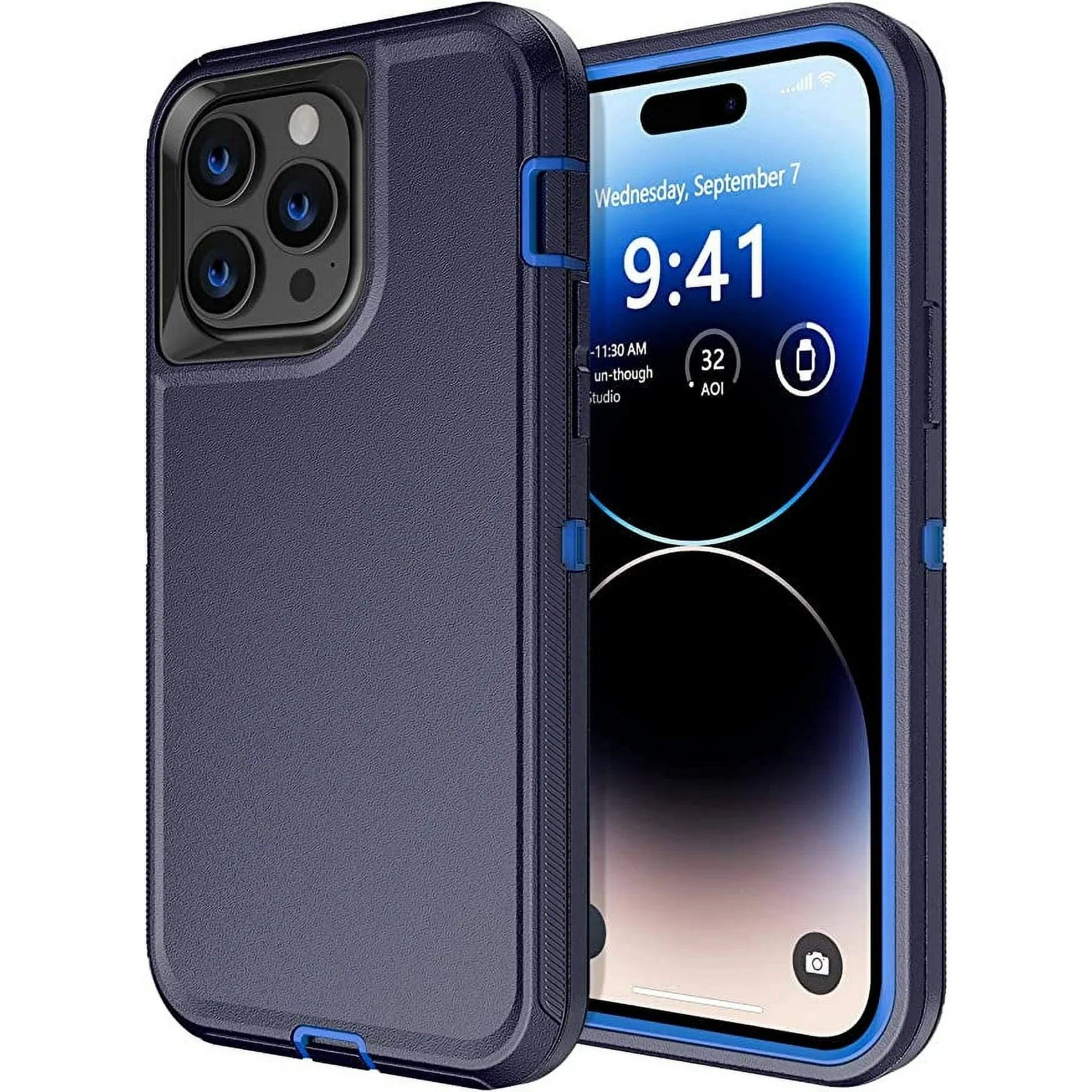 Entronix Case Compatible with iPhone 15 Pro - Triple-Layer Heavy Duty Protection - Entronix