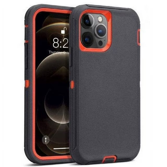 Entronix Case Compatible with iPhone 12 Pro Max - Triple-Layer Heavy Duty Protection