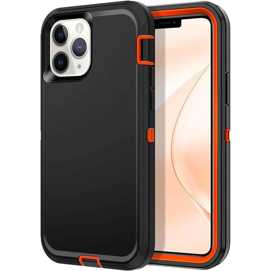 Entronix Heavy Duty Case for Apple iPhone 11 Pro Max - Triple Layer Bumper Cover, Protective Smartphone Accessories - Entronix