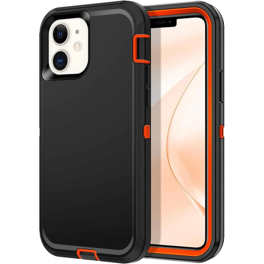 Entronix Heavy Duty Case for Apple iPhone 11 - Triple Layer Bumper Cover, Protective Smartphone Accessories - Entronix