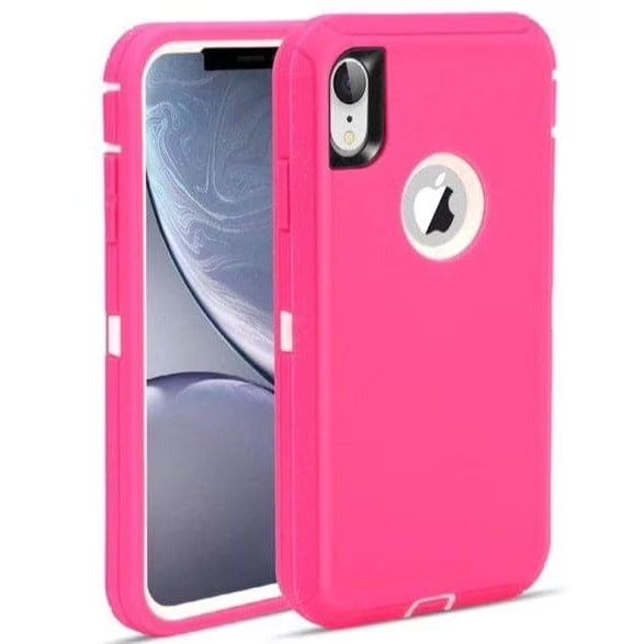 Entronix Heavy Duty Case for Apple iPhone Xs - Triple Layer Bumper Cover, Protective Smartphone Accessories - Entronix