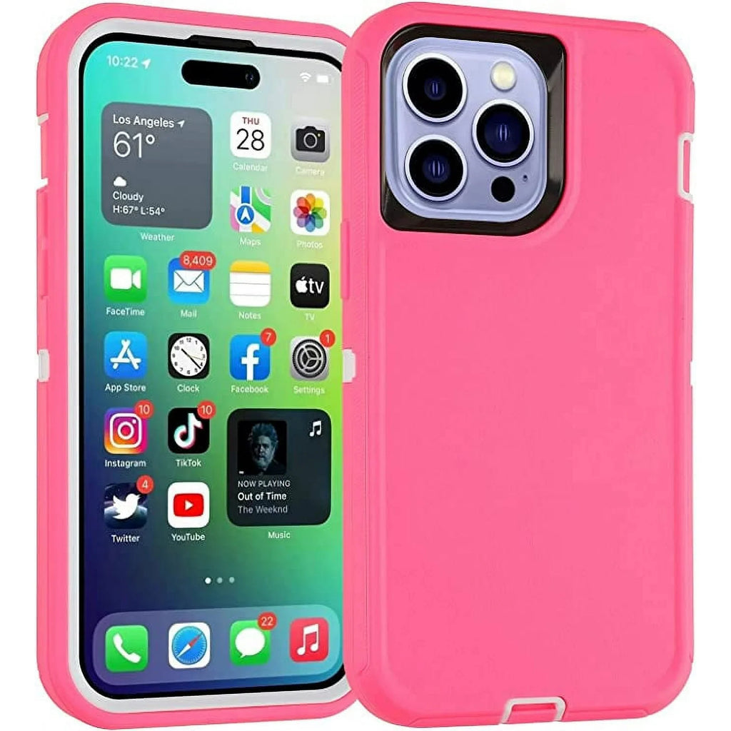 Entronix Case Compatible with iPhone 15 Pro Max - Triple-Layer Heavy Duty Protection