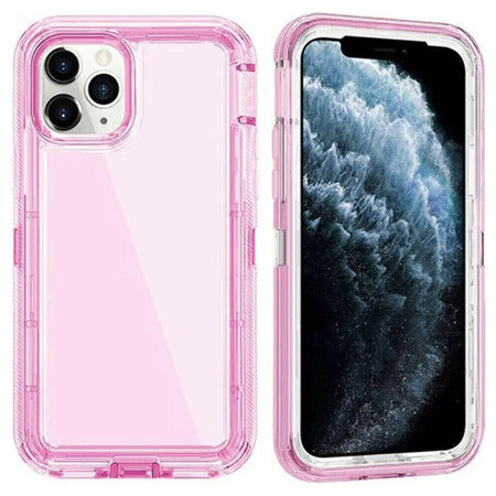 Entronix Heavy Duty Case for Apple iPhone 15 Plus - Triple Layer Bumper Clear Cover, Protective Smartphone Accessories - Entronix
