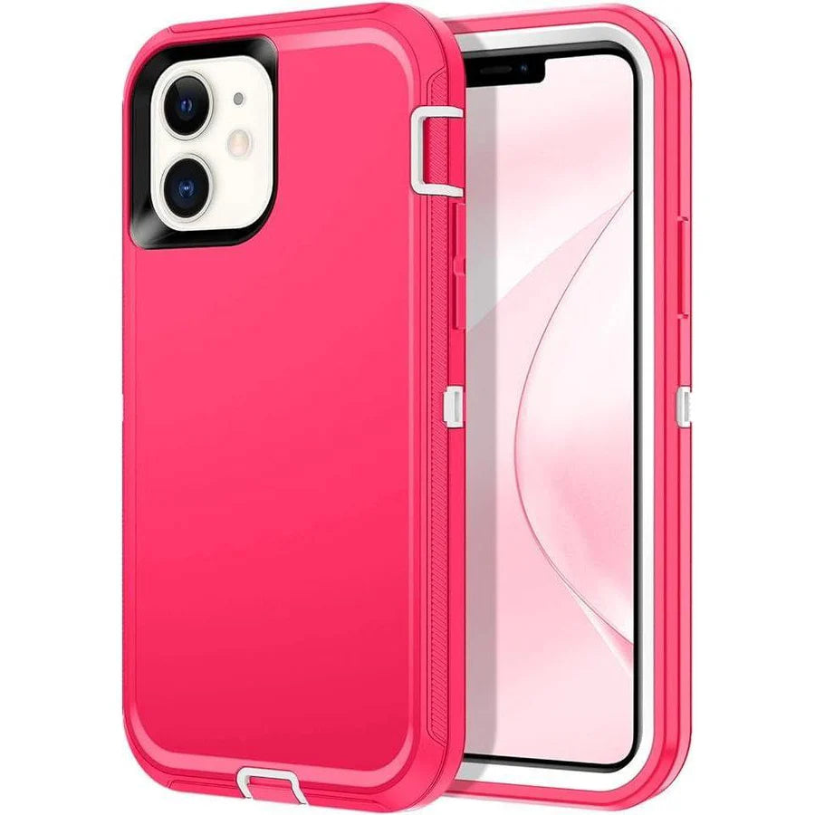 Entronix Heavy Duty Case for Apple iPhone 11 - Triple Layer Bumper Cover, Protective Smartphone Accessories - Entronix