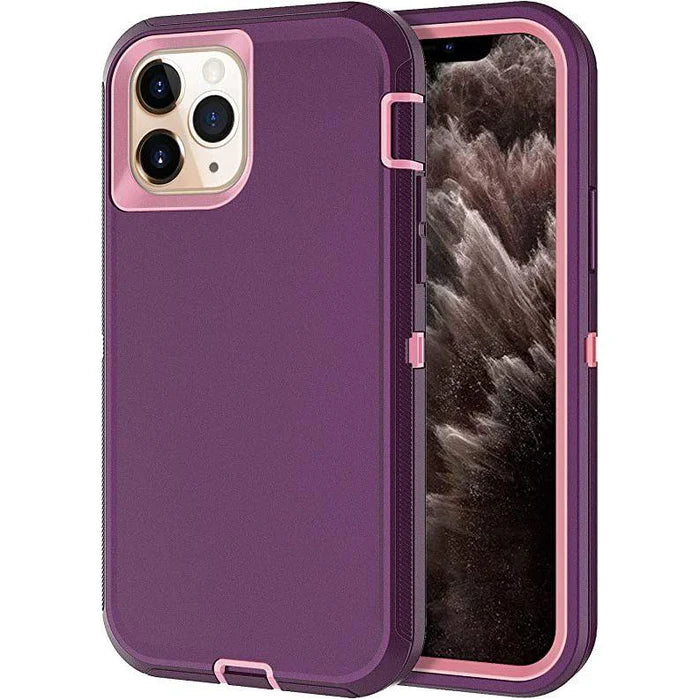 Entronix Heavy Duty Case for Apple iPhone 11 Pro - Triple Layer Bumper Cover, Protective Smartphone Accessories - Entronix