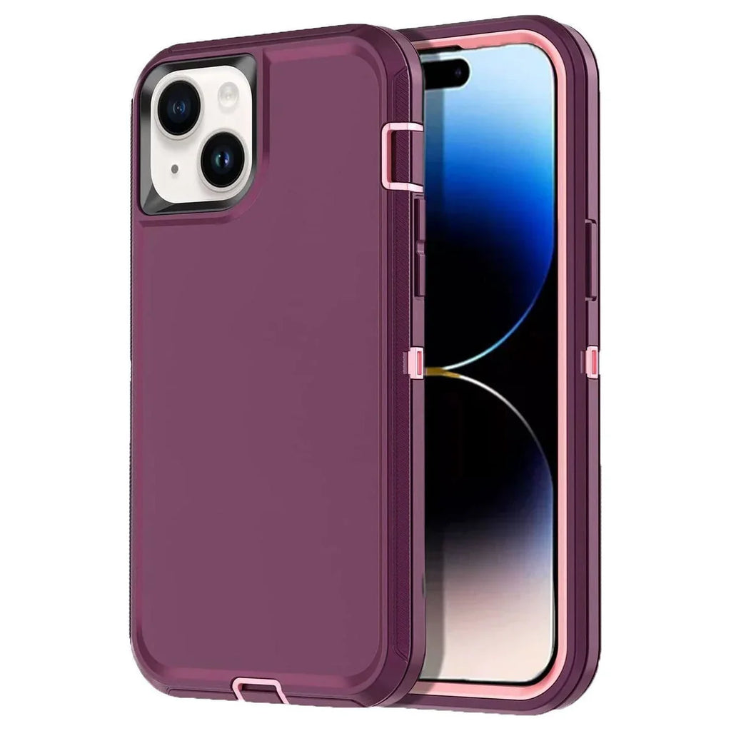 Entronix Case Compatible with iPhone 12 Mini - Triple-Layer Heavy Duty Protection