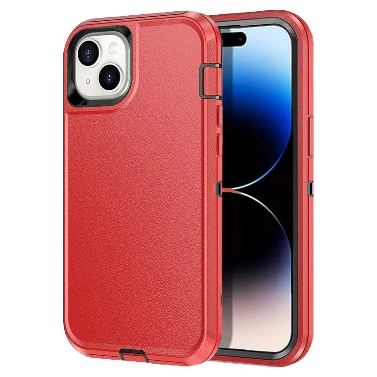 Entronix Heavy Duty Case for Apple iPhone 13 Mini - Triple Layer Bumper Cover, Protective Smartphone Accessories - Entronix