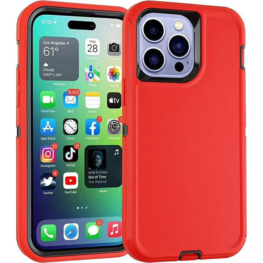 Entronix Case Compatible with iPhone 15 Pro Max - Triple-Layer Heavy Duty Protection