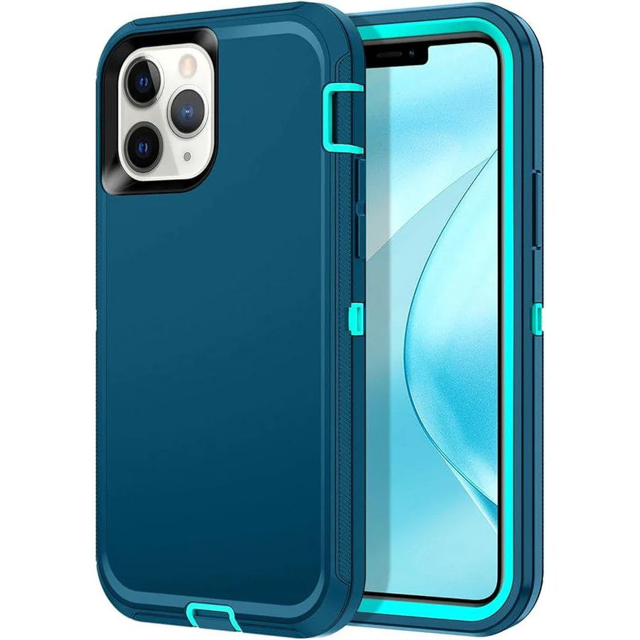 Entronix Heavy Duty Case for Apple iPhone 11 Pro Max - Triple Layer Bumper Cover, Protective Smartphone Accessories - Entronix