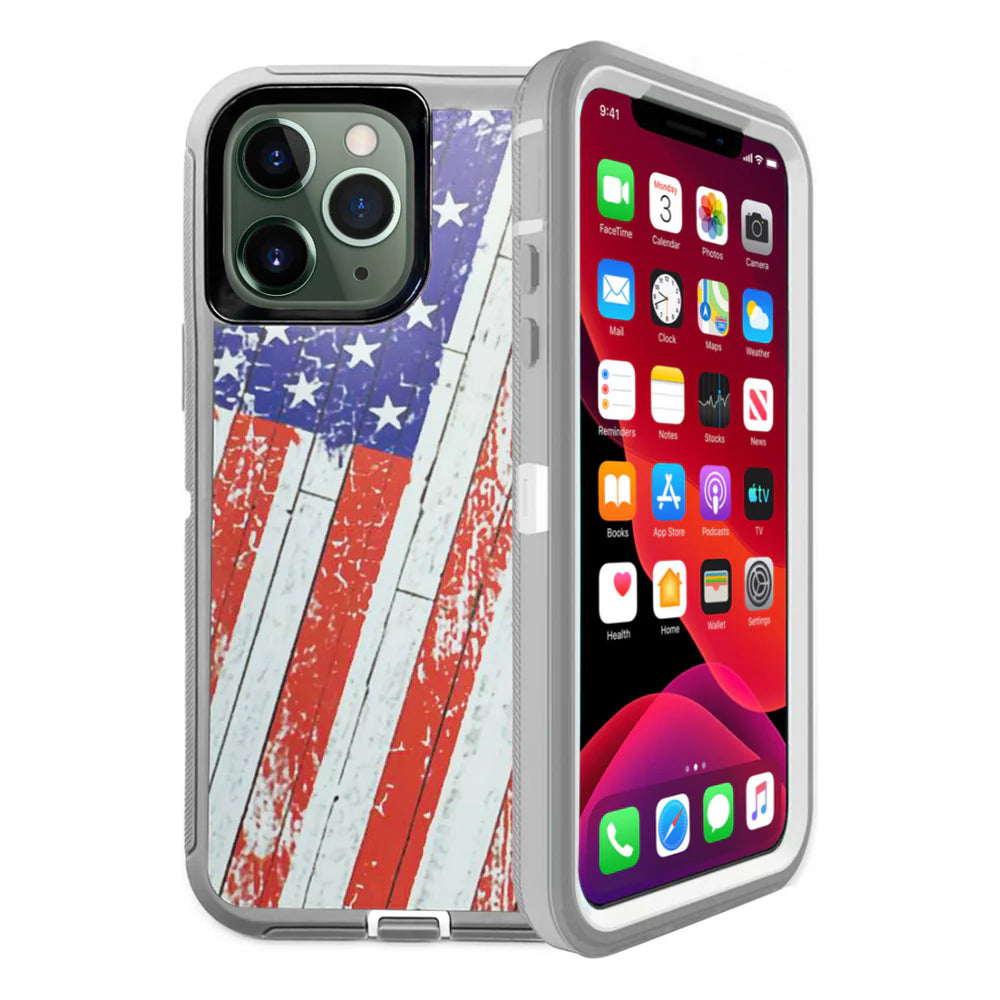 Entronix Heavy Duty Case for Apple iPhone 11 Pro - Triple Layer Bumper Cover, Protective Smartphone Accessories - Entronix