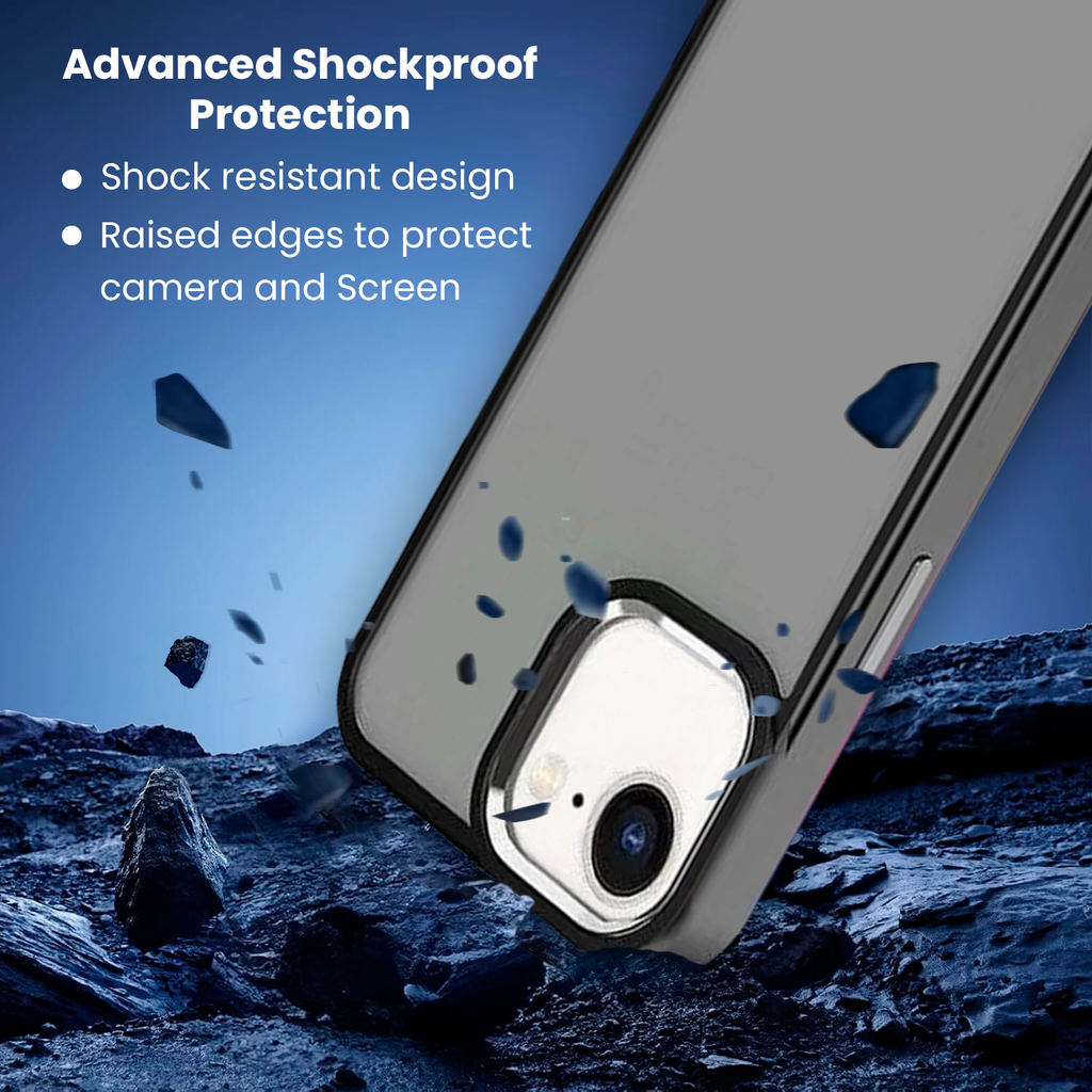 Entronix Case Compatible with iPhone 16E - Translucent Frosted Matte