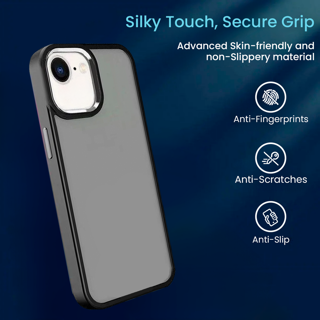 Entronix Case Compatible with iPhone 16E - Translucent Frosted Matte