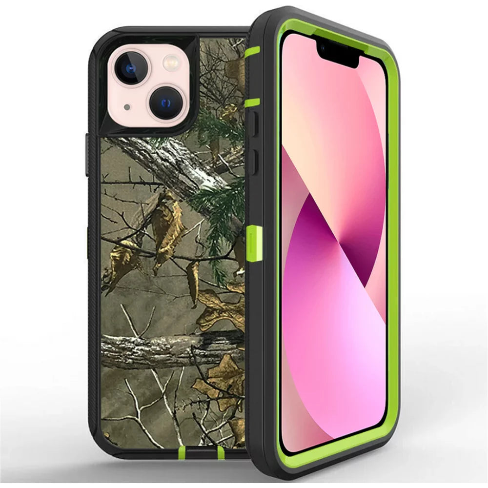 Entronix Heavy Duty Case for Apple iPhone 13 Mini - Triple Layer Bumper Cover, Protective Smartphone Accessories - Entronix