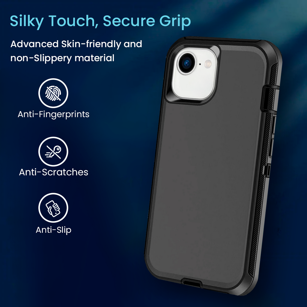 Entronix Case Compatible with iPhone 16E - Triple-Layer Heavy Duty Protection