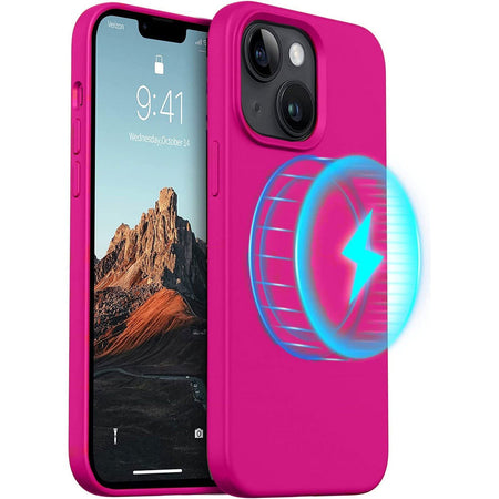 Entronix Apple iPhone 15 Plus/14 Plus [Magnetic-Compatible] Case - Liquid Silicone, - Entronix