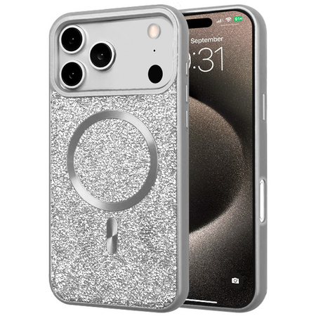 i17 Pro Max MS Stone - Silver