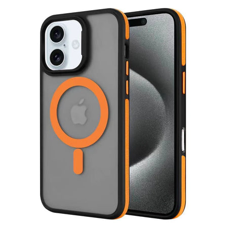Entronix Heavy Duty Slim Phone Case Compatible with Magsafe for Apple iPhone 16 Plus Magnetic Case, Shockproof Translucent Matte Case - Entro Retail