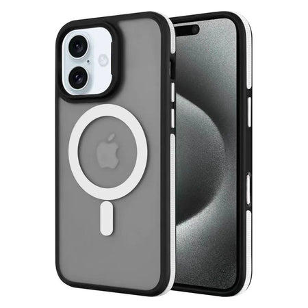 Entronix Heavy Duty Slim Phone Case Compatible with Magsafe for Apple iPhone 16 Plus Magnetic Case, Shockproof Translucent Matte Case - Entro Retail