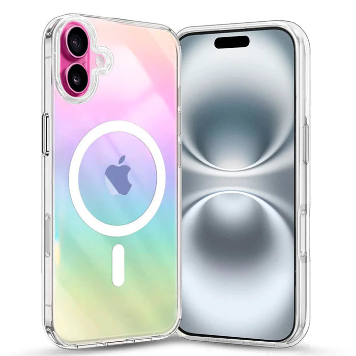 Entronix Apple iPhone 16 Plus Case - [Magnetic-Compatible] Crystal Clear - Holo - Entro Retail