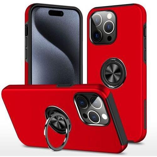 Entronix Apple iPhone 16 Pro Case - 360º Circular Ring Holder, - Entro Retail