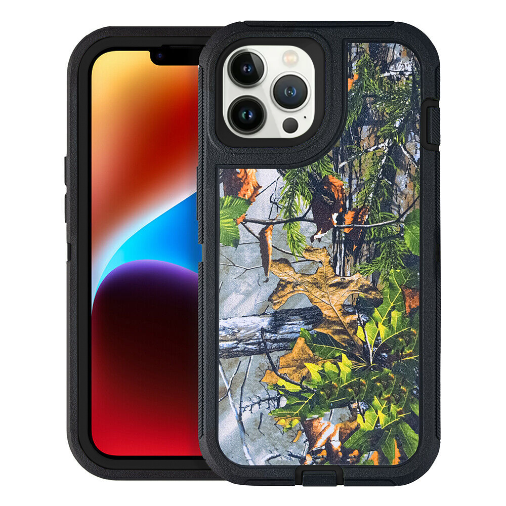 Entronix Case Compatible with iPhone 13 Pro Max - Triple-Layer Heavy Duty Protection