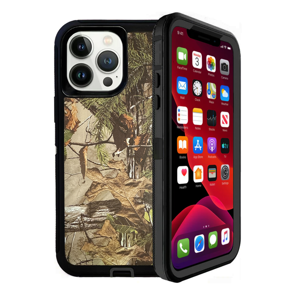 Entronix Case Compatible with iPhone 12/12 Pro - Triple-Layer Heavy Duty Protection
