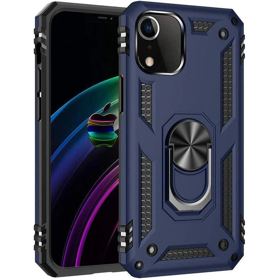 Entronix Case Compatible with iPhone XR - Dual-Layer Guard Gripstand