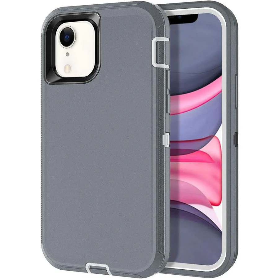 Entronix Case Compatible with iPhone XR - Triple-Layer Heavy Duty Protection - Entronix