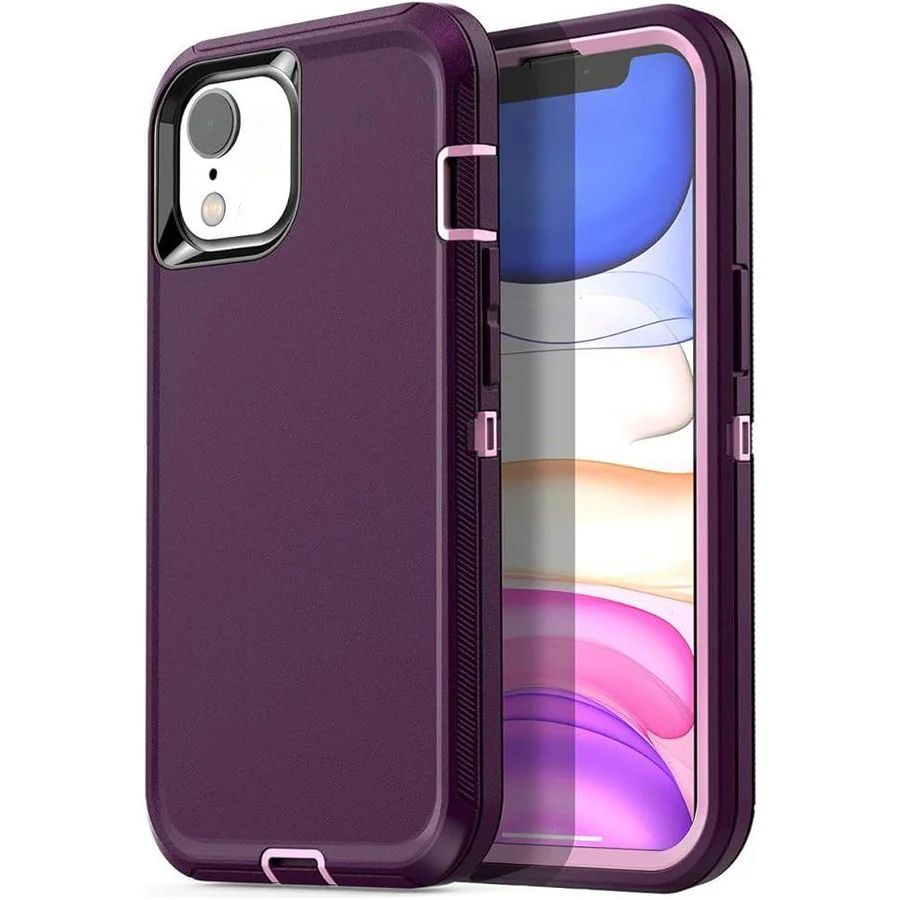 Entronix Case Compatible with iPhone XR - Triple-Layer Heavy Duty Protection - Entronix