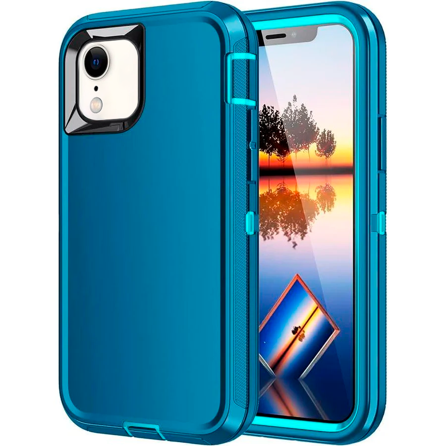 Entronix Case Compatible with iPhone XR - Triple-Layer Heavy Duty Protection - Entronix