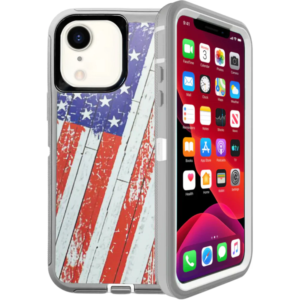 Entronix Case Compatible with iPhone XR - Triple-Layer Heavy Duty Protection - Entronix