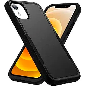 Entronix Case Compatible with iPhone XR - Soft-Touch Dual-Layer Sleek Cover
