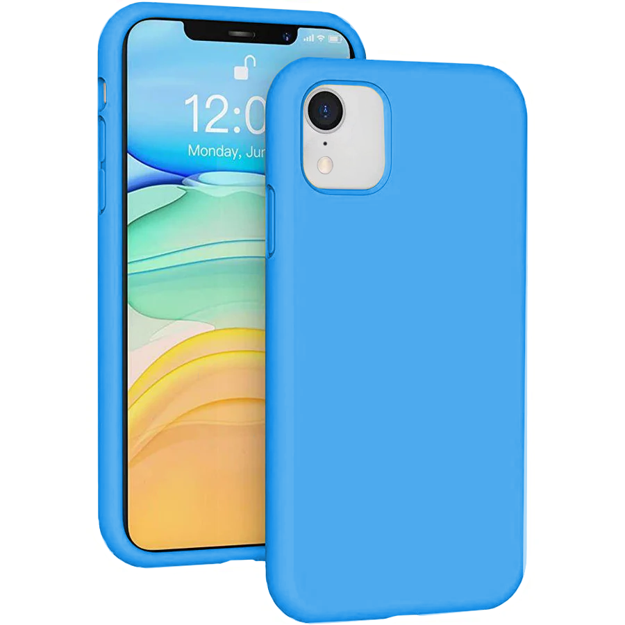 Entronix Case Compatible with iPhone XR - Soft-Touch Liquid Silicone