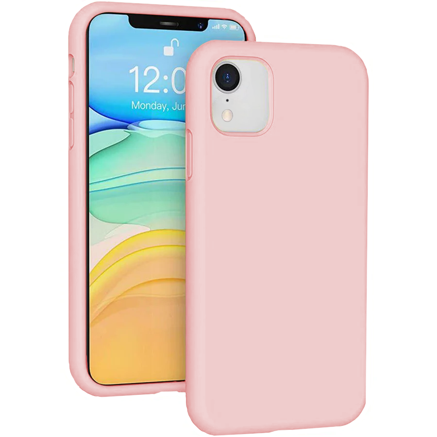 Entronix Case Compatible with iPhone XR - Soft-Touch Liquid Silicone