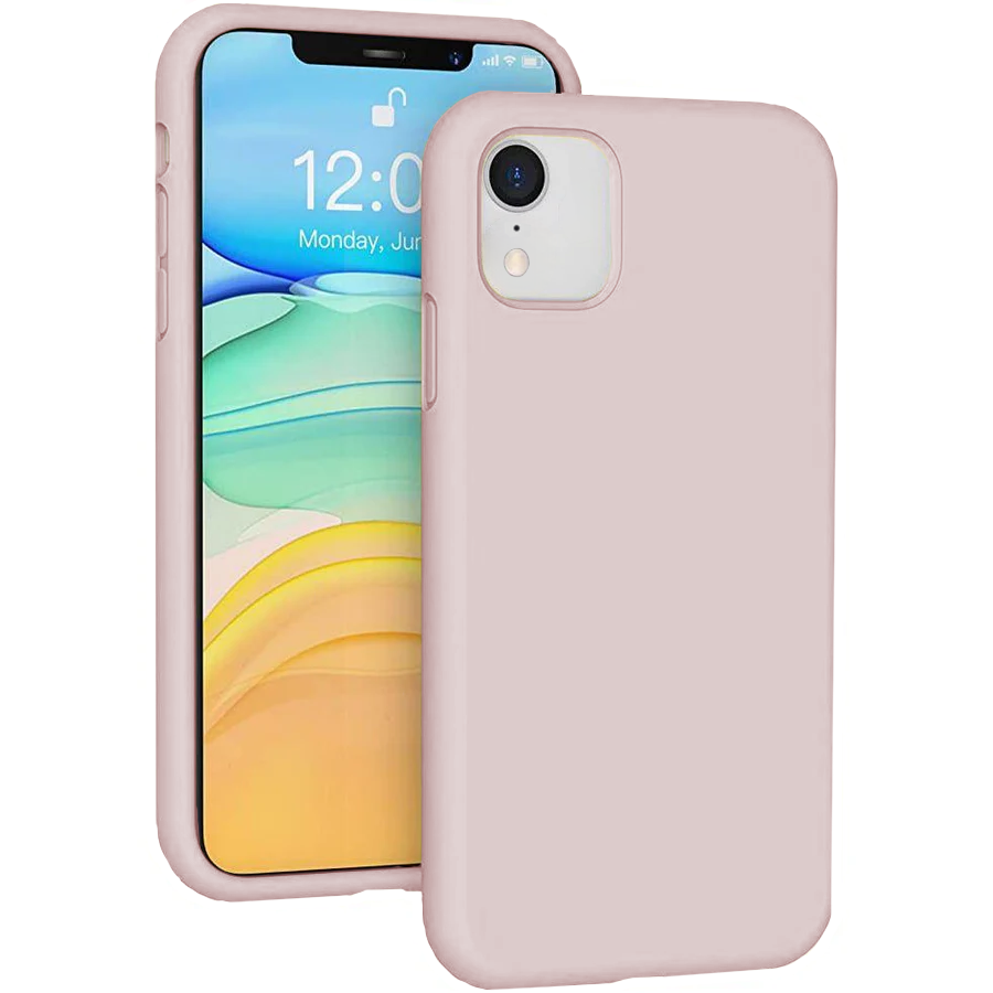 Entronix Case Compatible with iPhone XR - Soft-Touch Liquid Silicone
