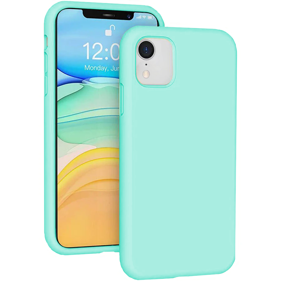 Entronix Case Compatible with iPhone XR - Soft-Touch Liquid Silicone